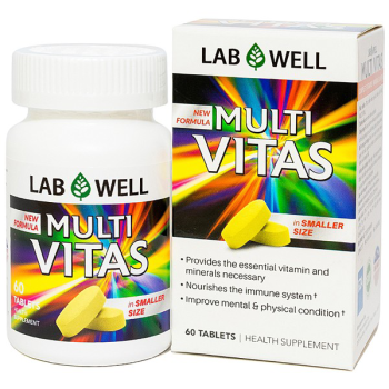 Viên Uống Bổ Sung Vitamin Multi Vitas Lab Well 60 Viên