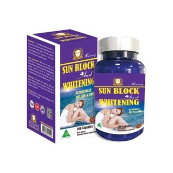 VIÊN UỐNG CHỐNG NẮNG VÀ LÀM TRẮNG DA NỘI SINH SUN BLOCK AND WHITENING SKIN