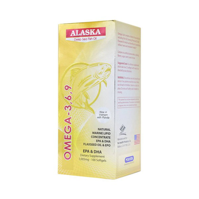 Dầu Cá Alaska Omega 3,6,9