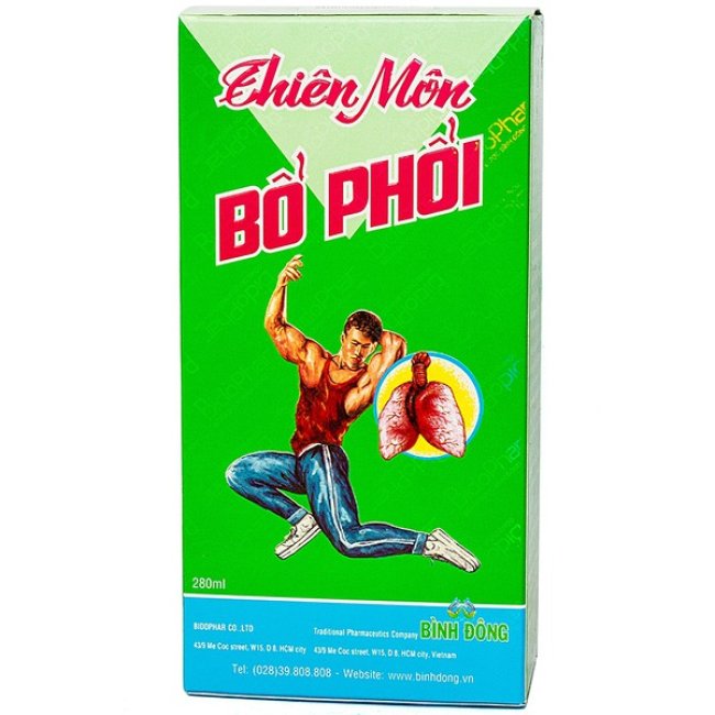 Thiên Môn Bổ Phổi Bình Đông 280Ml