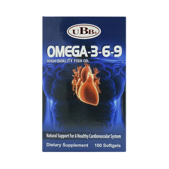 Viên Uống Omega-3-6-9 Ubb 100 Viên